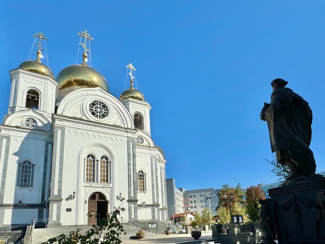 Председатель ЗСК Юрий Бурлачко опубликовал пост о праздничной литургии в честь Александра Невского