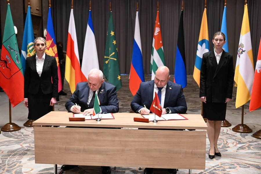 Парламенты Севастополя и Чеченской Республики подписали соглашение о сотрудничестве  